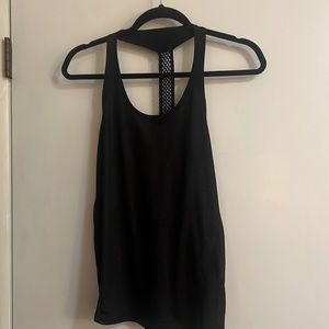 Danskin black exercise racer back black tank. Size S.